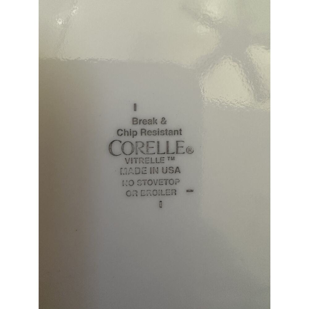 Vintage 3 CORELLE By Corning COUNTRY COTTAGE 6 1/2" Bread PLATES - Picture 5 of 5